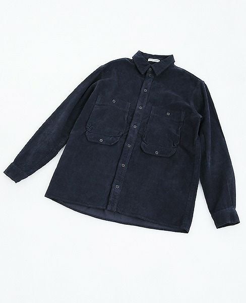 HENRIK VIBSKOV SHIRT[BLUE CORD]_