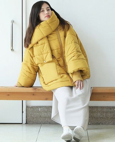 HENRIK VIBSKOV.DOWN JACKET[HONEY CORDT]_