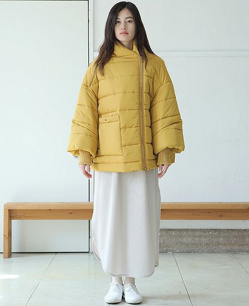 HENRIK VIBSKOV DOWN JACKET[HONEY CORDT]_