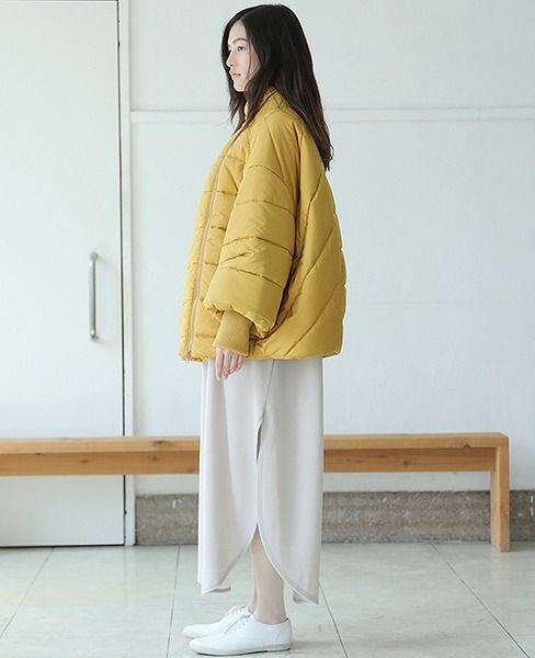 HENRIK VIBSKOV DOWN JACKET[HONEY CORDT]_