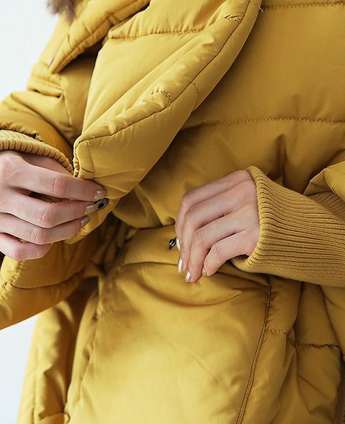 HENRIK VIBSKOV DOWN JACKET[HONEY CORDT]_