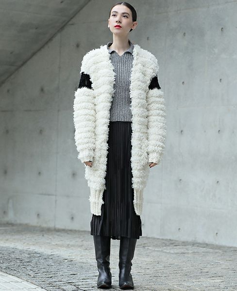 malamute.mambo sun grown coat [mlm18AW-BL02 / WHITE]