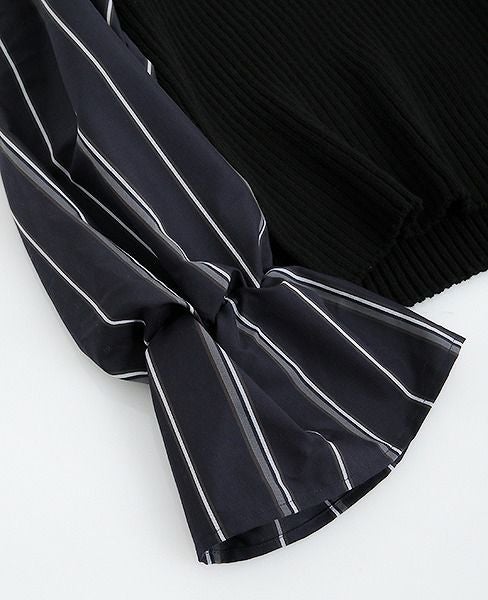 malamute.telegram shirt [mlm18AW-SH02 / NAVY]