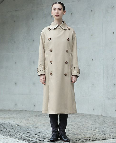 SWANLAKE ビッグトレンチコート[CO-1101/BEIGE]