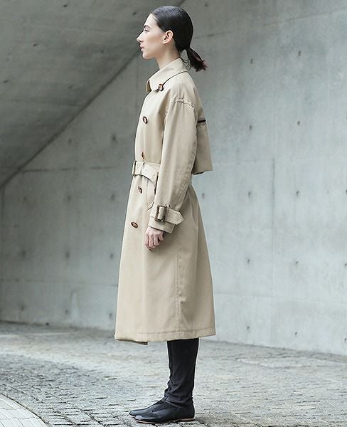SWANLAKE ビッグトレンチコート[CO-1101/BEIGE]