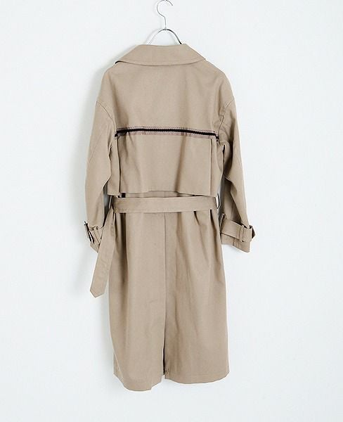 SWANLAKE.ビッグトレンチコート[CO-1101/BEIGE]