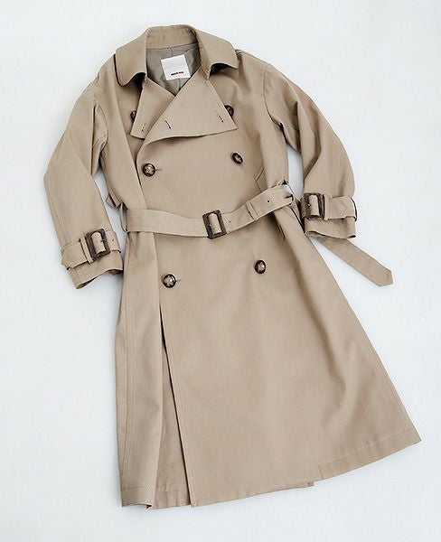 SWANLAKE.ビッグトレンチコート[CO-1101/BEIGE]
