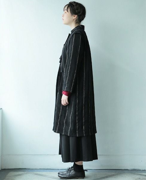 JUN OKAMOTO.ブロンズのヴィーナス像みたいなワンピース[RO-33199/BLACK]