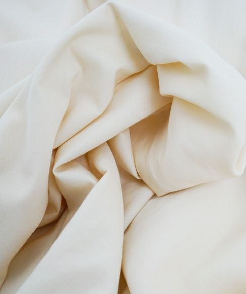 Palm wedding order made.hoshi オーガニックコットン編上げローウエストタックドレス