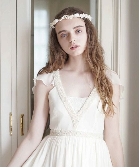 Palm wedding.hoshi シルクシフォン実冠