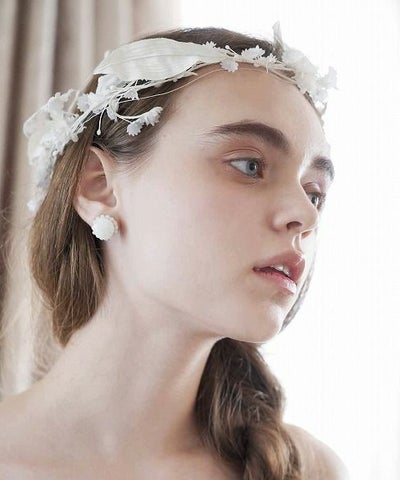 Palm wedding.hoshi すずらん白花冠