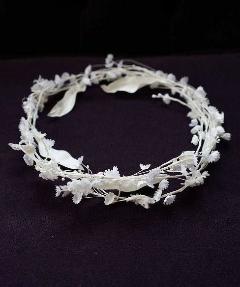 Palm wedding.hoshi すずらん白花冠