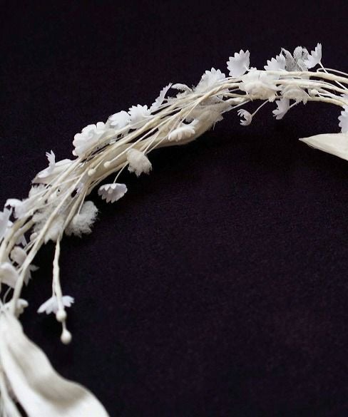 Palm wedding hoshi すずらん白花冠