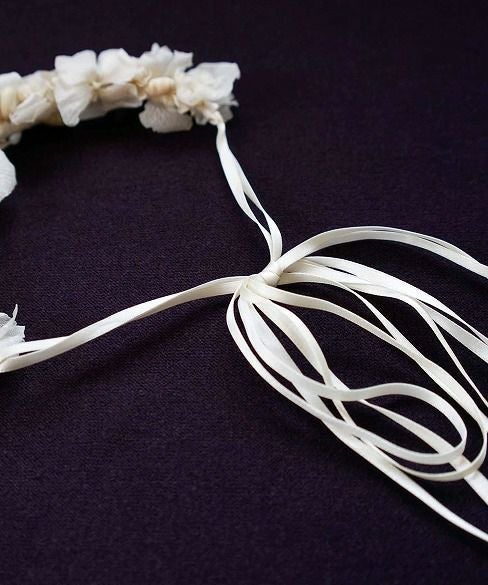 Palm wedding.hoshi プリザーブドフラワーアートフラワーの花冠