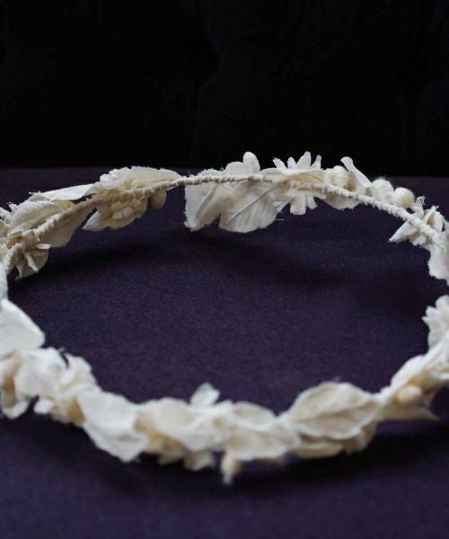 Palm wedding.hoshi 葉っぱをモチーフとした花冠