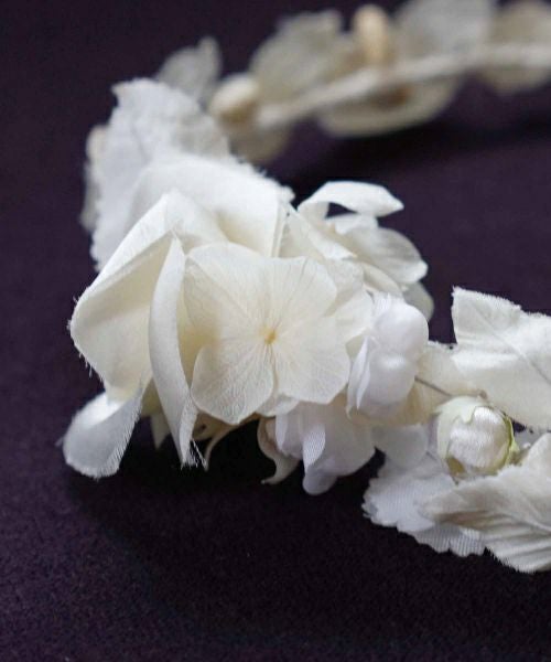 Palm wedding.hoshi 葉っぱをモチーフとした花冠