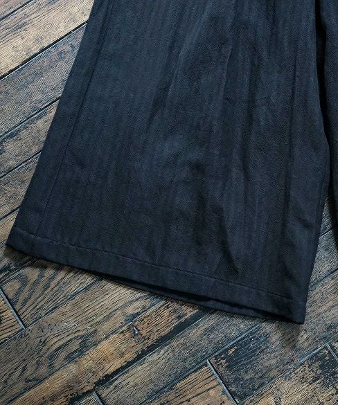Mochi.モチ.suspenders wide pants [18AW-PT01]