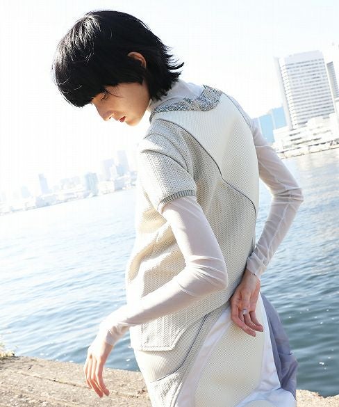hatra ハトラ HIGHNECK PULLOVER[NAVY]_