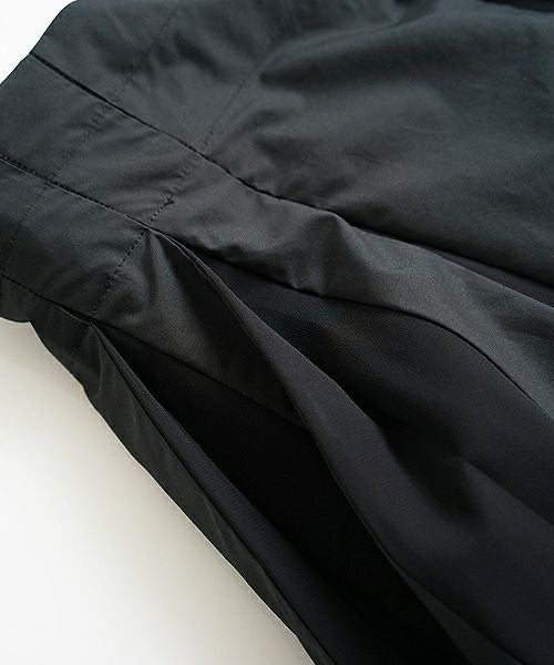 Mochi.モチ.tuck long skirt [19SS-SK01/black]