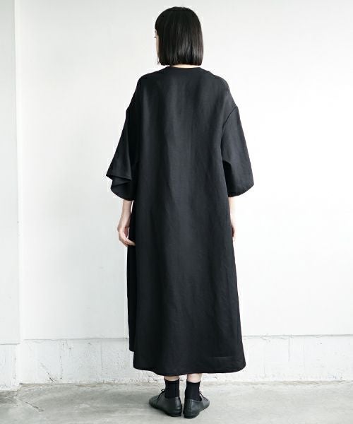 Mochi.モチ.black flare dress [19SS-OP01]