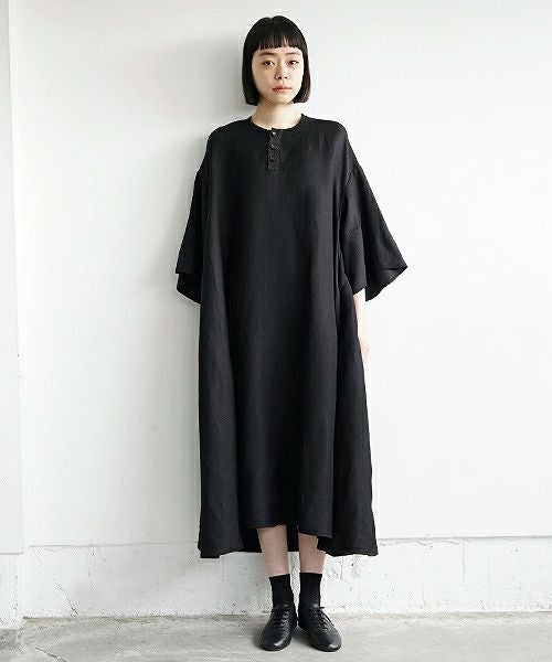 Mochi.モチ.black flare dress [19SS-OP01]