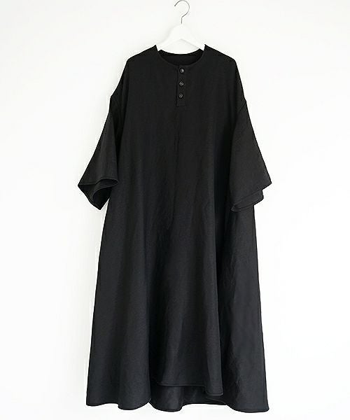 Mochi.モチ.black flare dress [19SS-OP01]
