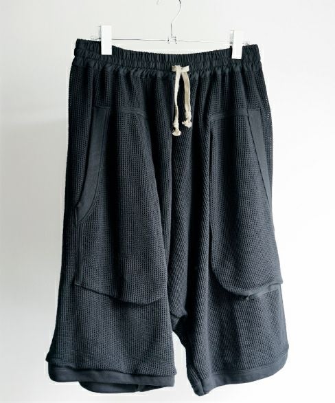 O project.DOUBLE LAYER SHORTS[07SH1/BLACK]