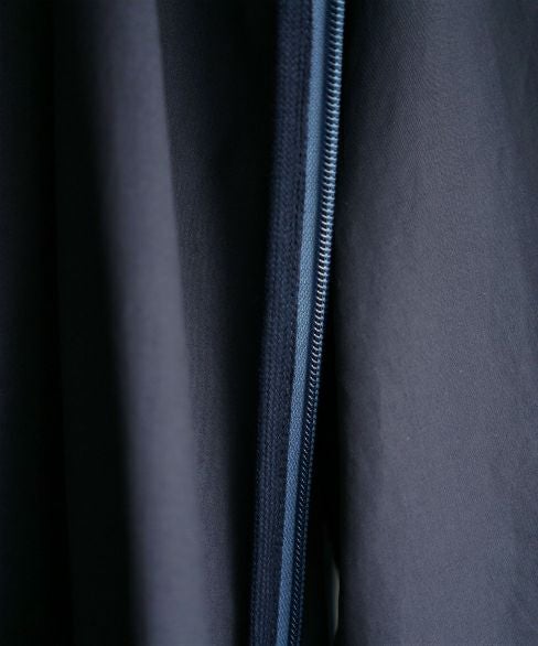 STUDIONICHOLSON.HOODED CROP JACKET[SNM-016/DARK NAVY]