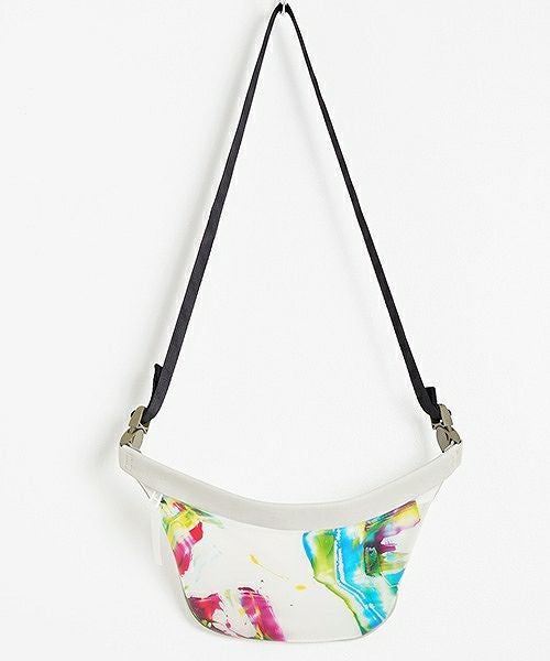 macromauro マクロマウロ.plane bag paint small PVC[white]_