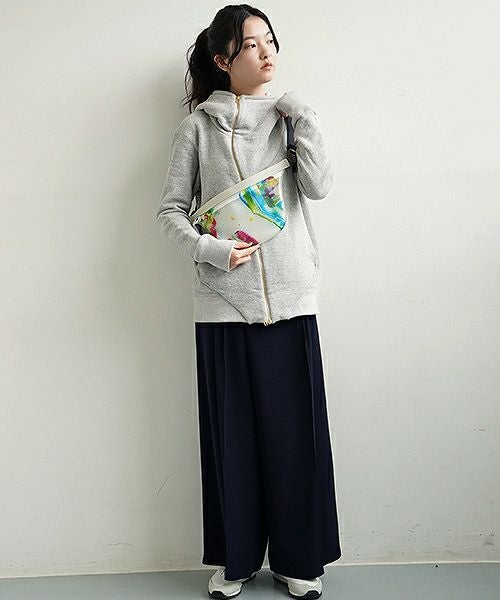 macromauro マクロマウロ.plane bag paint small PVC[white]_