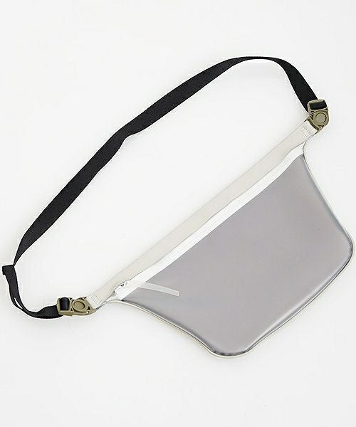 macromauro マクロマウロ.plane bag large PVC[white]_