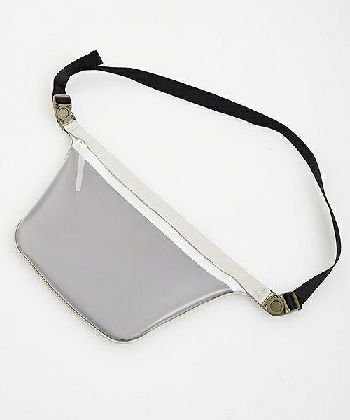 macromauro マクロマウロ.plane bag large PVC[white]_