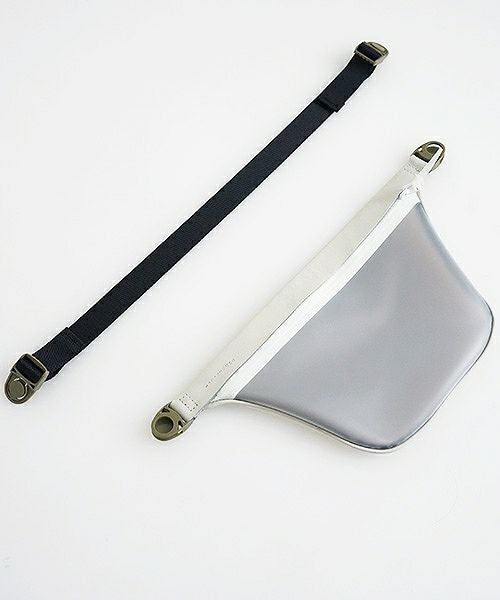 macromauro マクロマウロ.plane bag small PVC[white]_