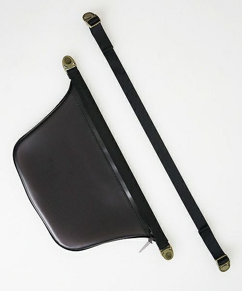 macromauro マクロマウロ.plane bag large PVC[black]_