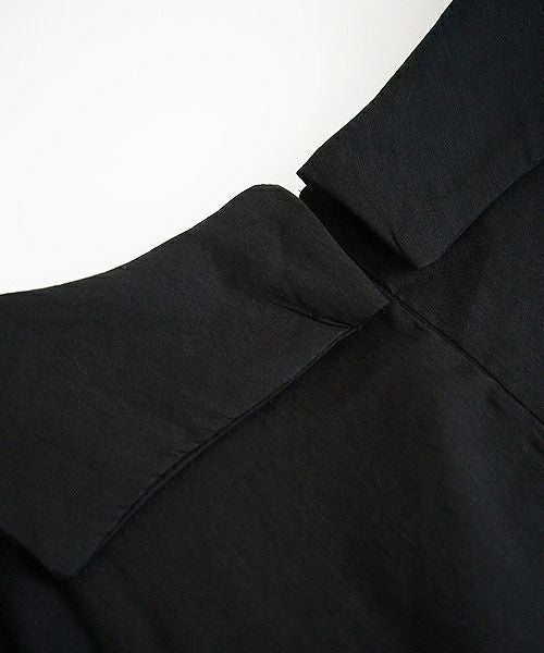Mochi.モチ.linen dress [915-op02/black]