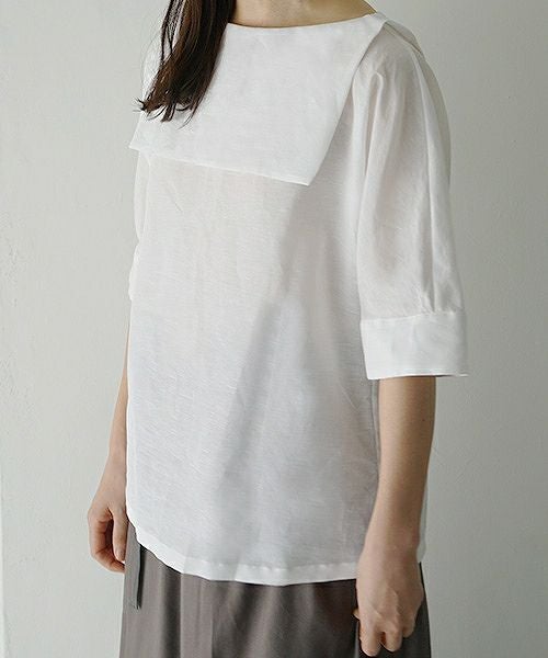 Mochi.モチ.white blouse [915-bl01]