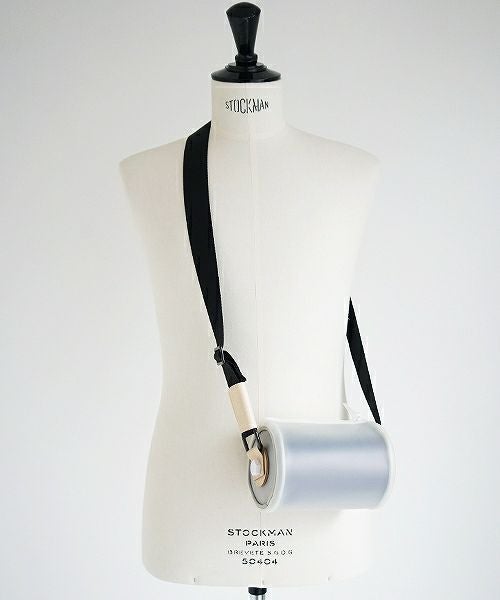 macromauro マクロマウロ.cylinder bag small PVC[white]_