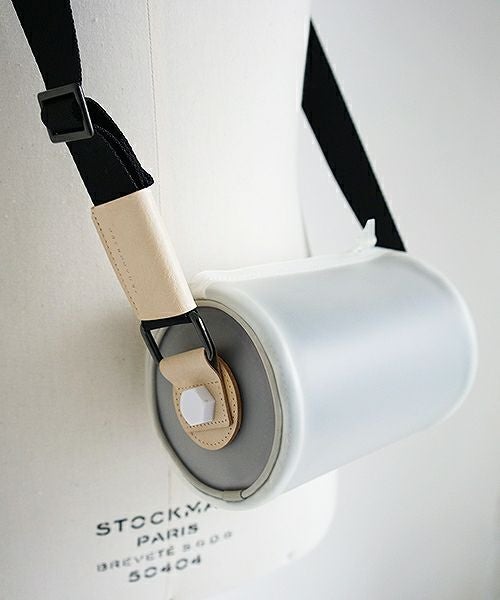 macromauro マクロマウロ.cylinder bag small PVC[white]_
