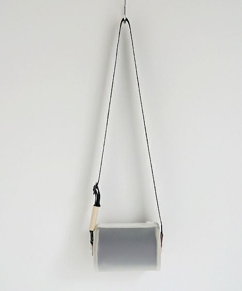 macromauro マクロマウロ.cylinder bag small PVC[white]_