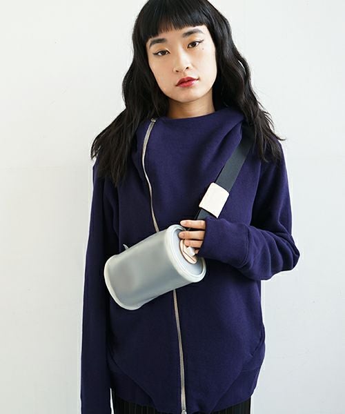 macromauro マクロマウロ.cylinder bag small PVC[white]_