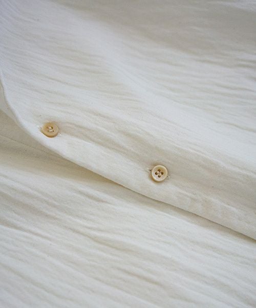 suzuki takayuki.スズキタカユキ.one-piece-shawl-collar shirt[A203-04/nude]