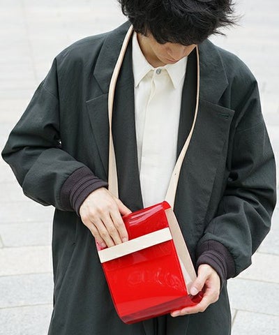 macromauro マクロマウロ.PVL BAG Color Small[RED]_