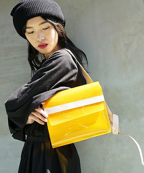 macromauro マクロマウロ.PVL BAG Color Medium[YELLLOW]_