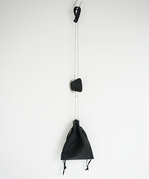 EDROBERTJUDSON.エドロバートジャドソン.chain pouch & frame purse [B01X BG-115 / 05.black]