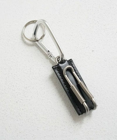 EDROBERTJUDSON.エドロバートジャドソン.spring clip KEY HOLDER[B01X AC-16 / 05.black]