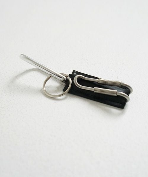 EDROBERTJUDSON.エドロバートジャドソン.spring clip KEY HOLDER[B01X AC-16 / 05.black]