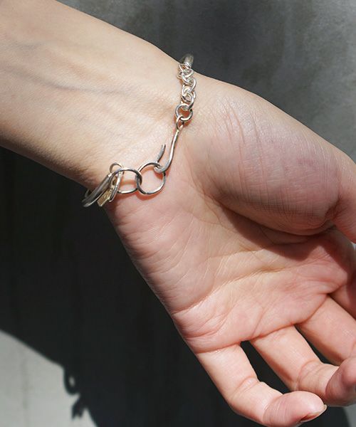 nejicommu ネジコミュ GEM BRACELET [SILVER]_