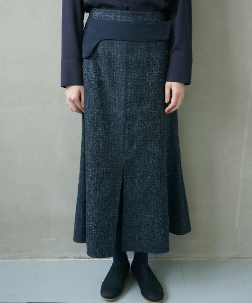 ohta.オオタ.wool silk skirt[sk-06W]