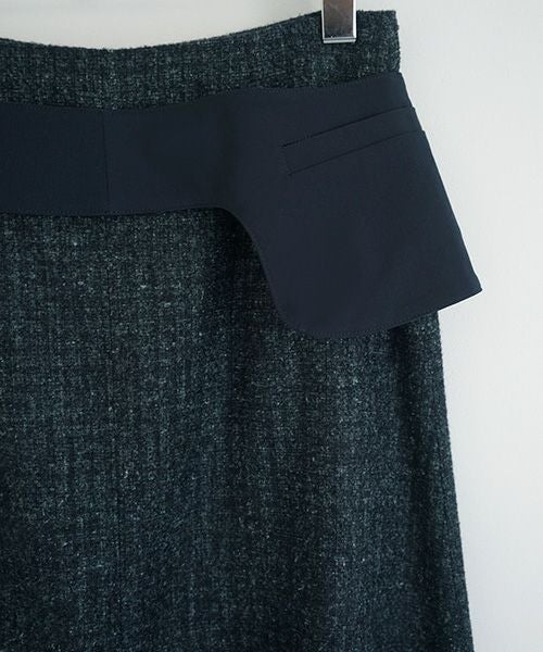 ohta.オオタ.wool silk skirt[sk-06W]