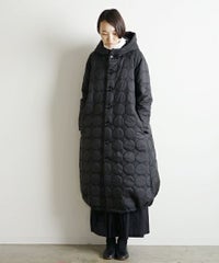 Mochi.モチ.quilted hood coat[ma9-co-01]
